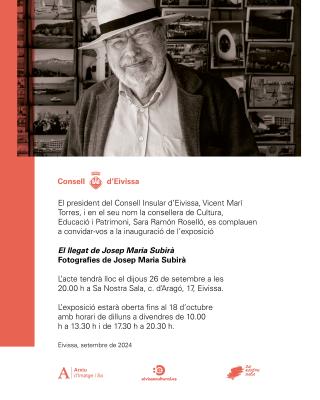 Exposició: El llegat de Josep Maria Subirà