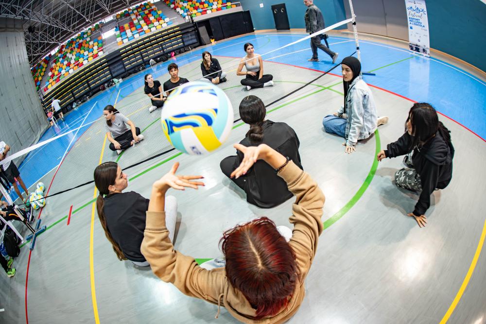 Imagen Els esportistes paralímpics Jordi Morales i Javier Soto obren el Programa ‘Esport Inclusiu a l’Escola’